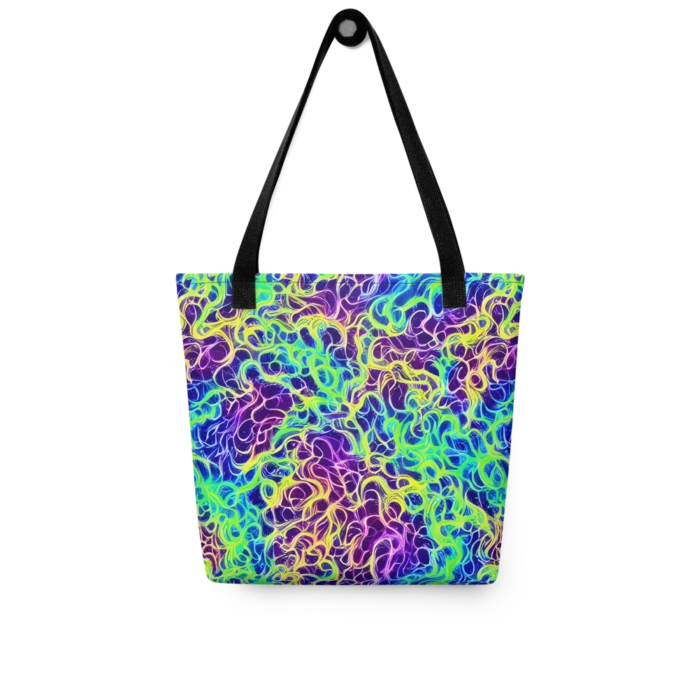 Nightwave Garden on Tote Bag — Front