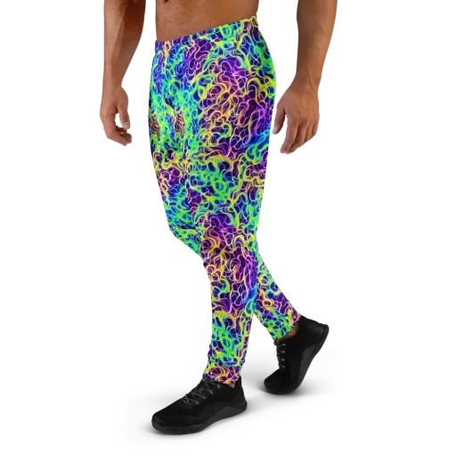 Nightwave Garden on a Men's Joggers
