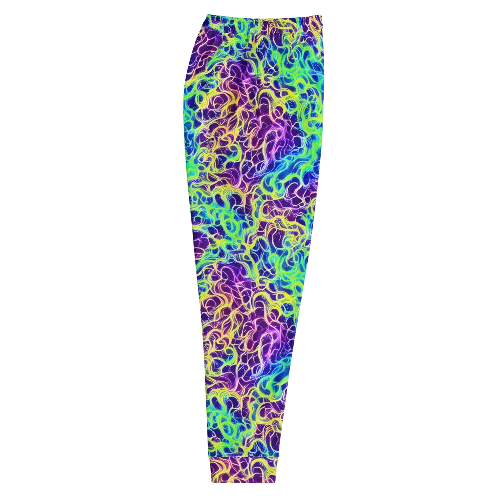 Nightwave Garden on Men's Joggers — Right