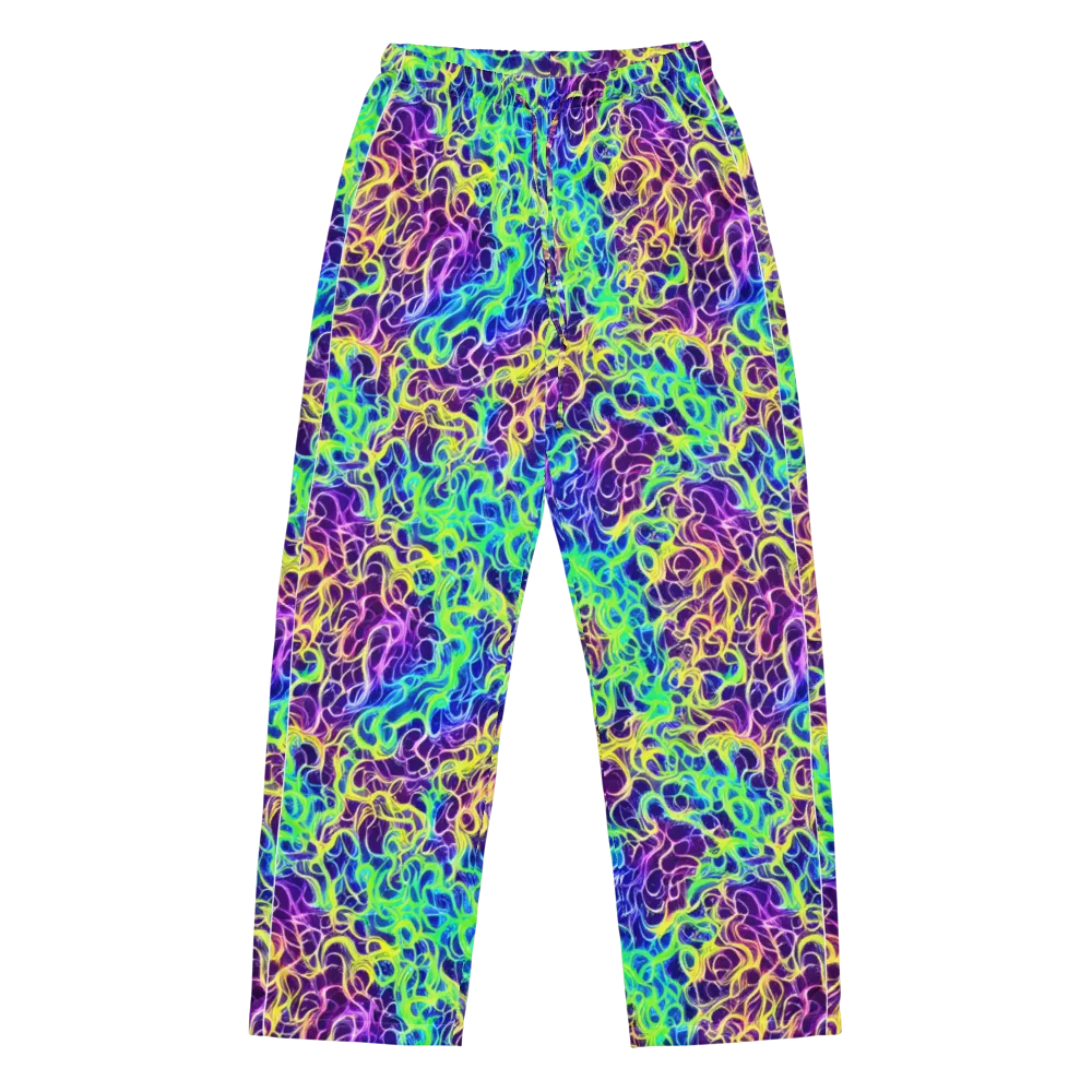 Nightwave Garden on Women's Pajama Pants — Front