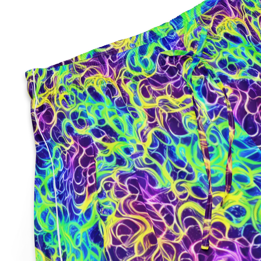 Nightwave Garden on Women's Pajama Shorts — Product details