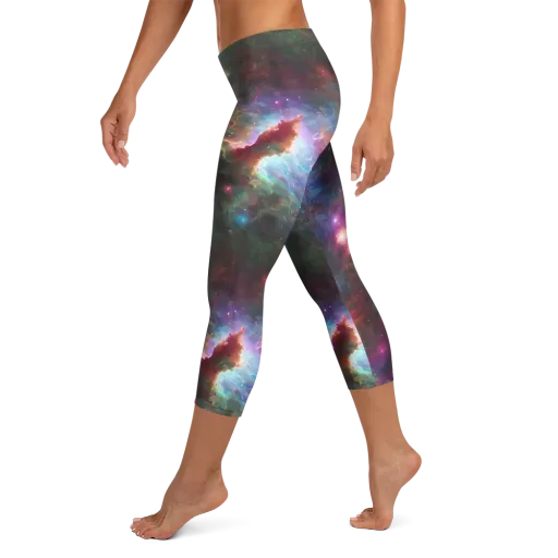 Astral Infusion on a Capri Leggings