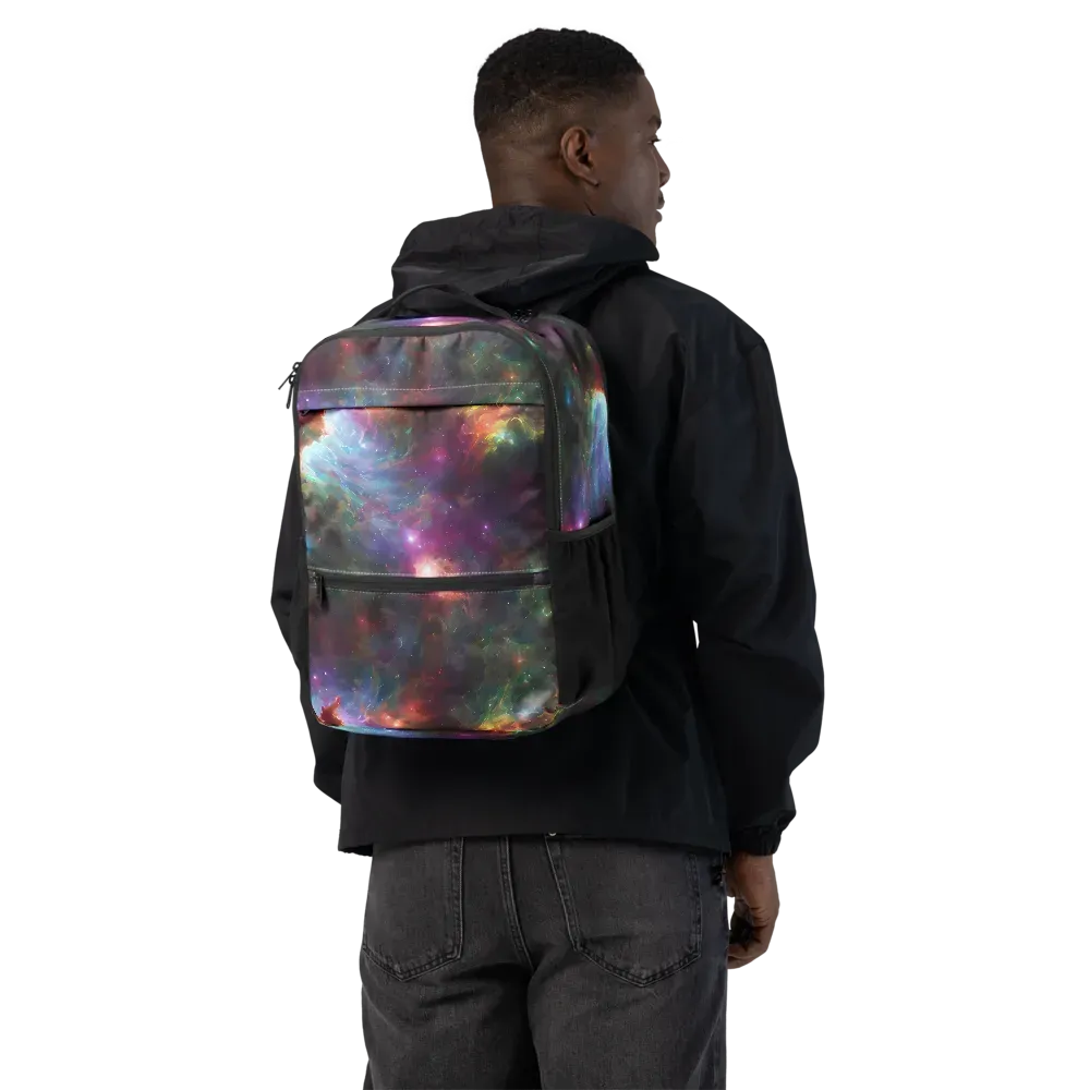 Astral Infusion on Utility Backpack — Back