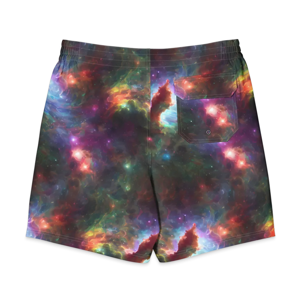 Astral Infusion on Men's Board Shorts — Back
