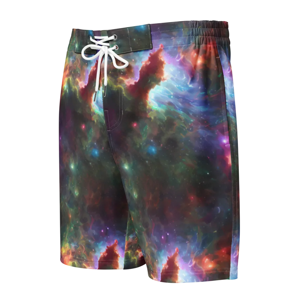 Astral Infusion on Men's Board Shorts — Front