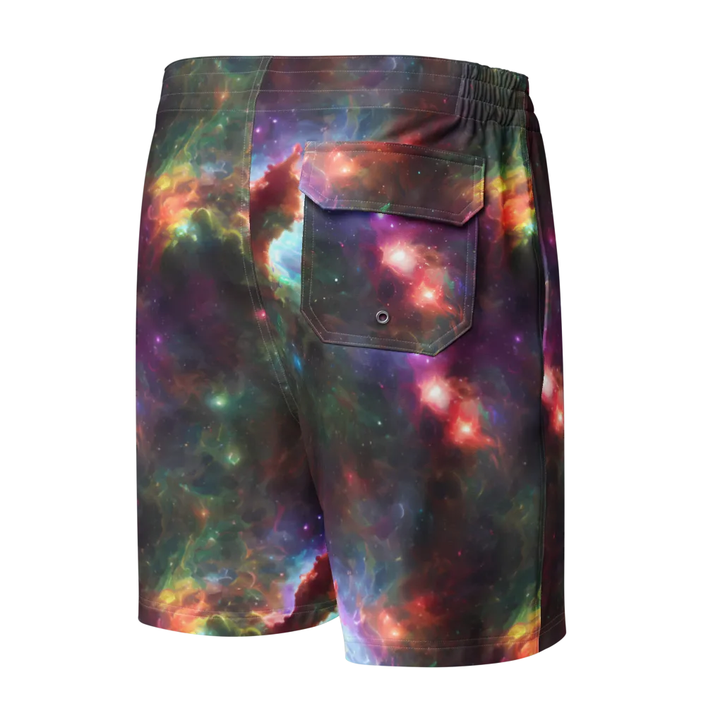 Astral Infusion on Men's Board Shorts — Back