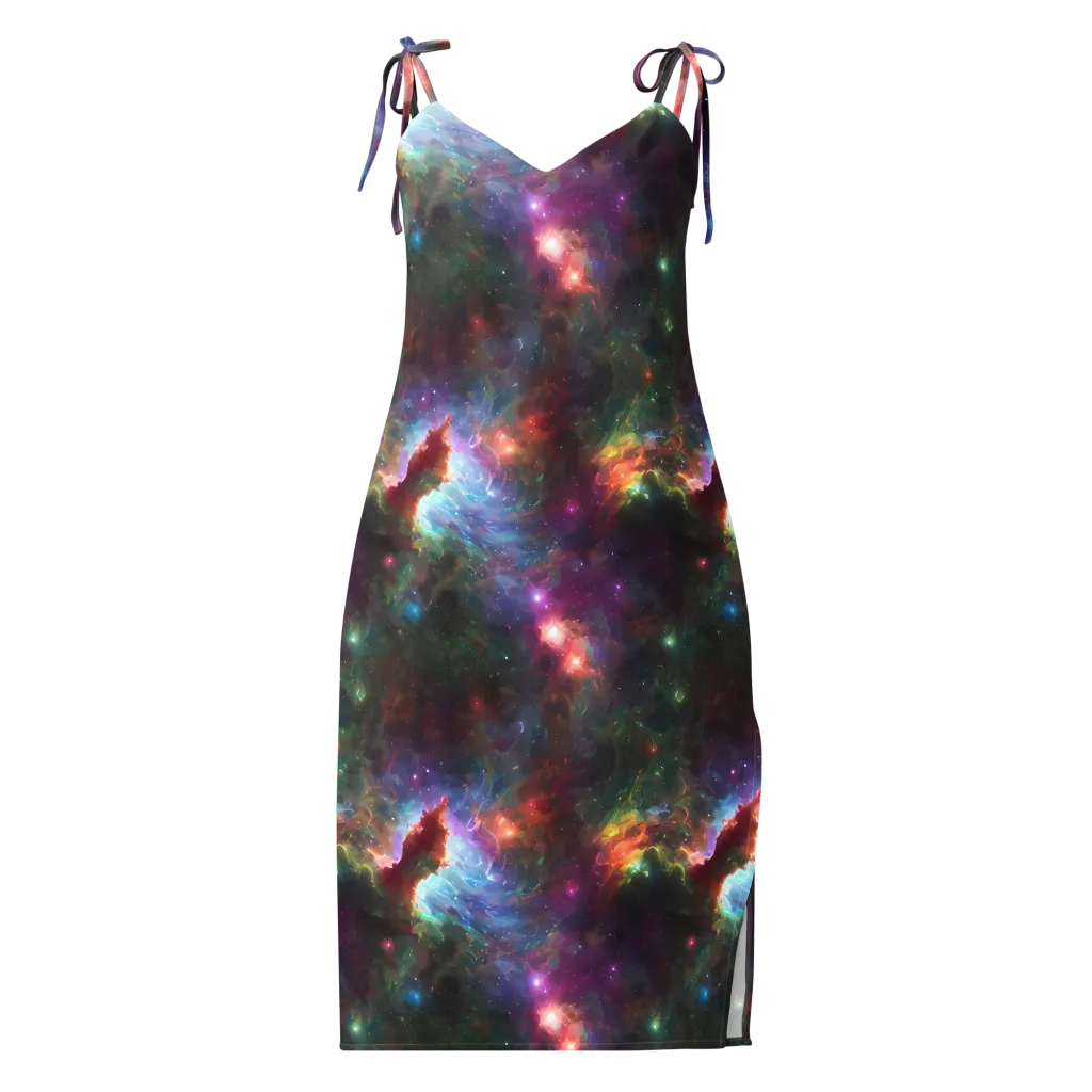 Astral Infusion on Slip Dress — Front