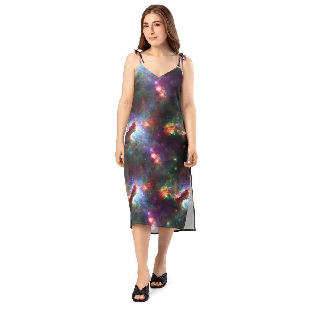 Astral Infusion on Slip Dress — Front