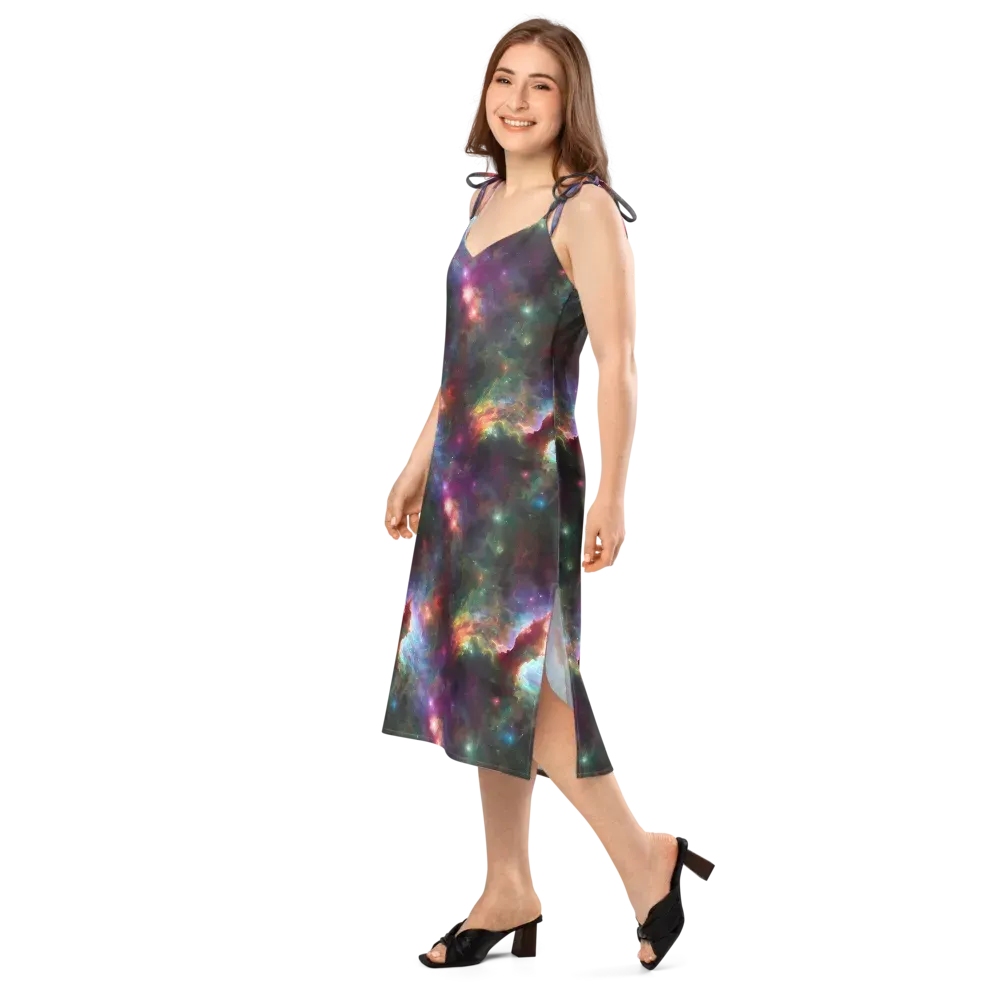 Astral Infusion on Slip Dress — Left Front