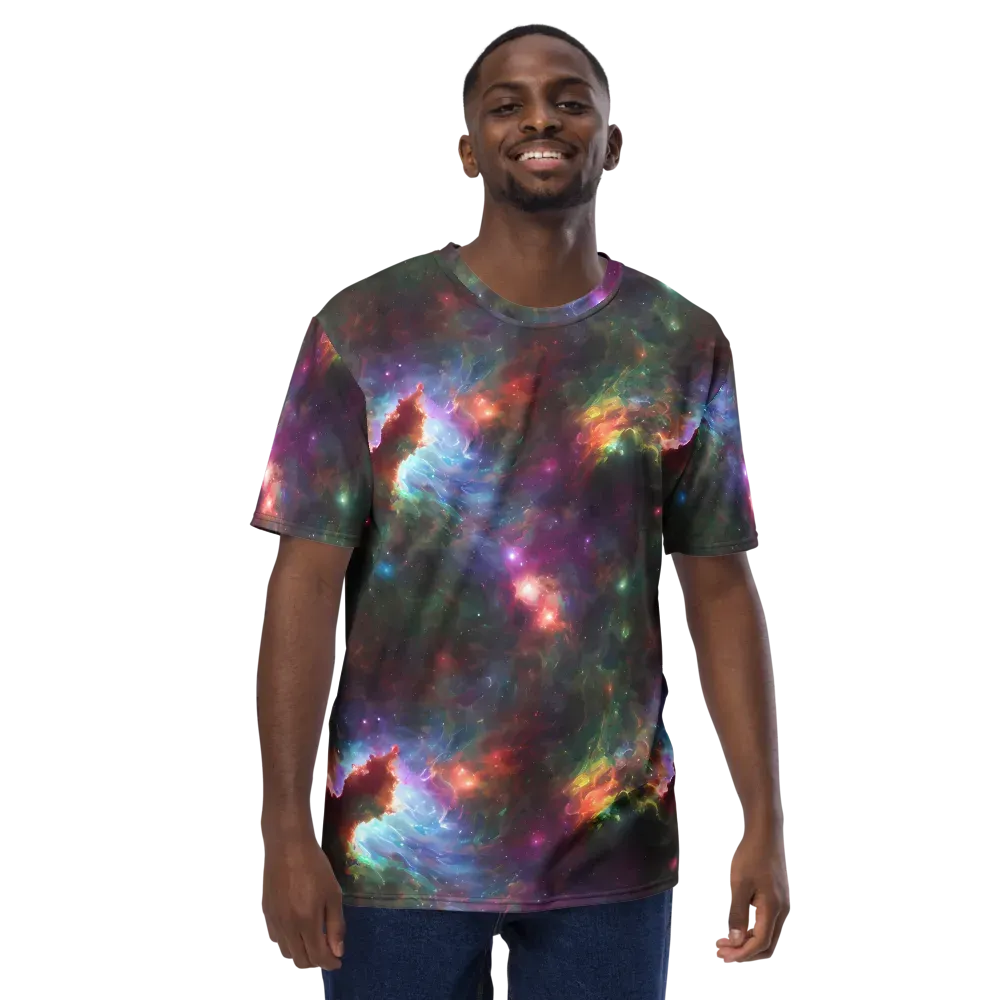 Astral Infusion on Men's Crew Neck T-Shirt — Front