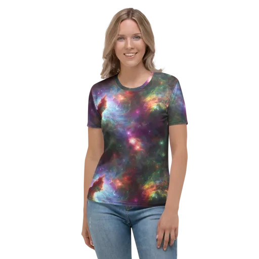 Astral Infusion on a Women's Crew Neck T-Shirt