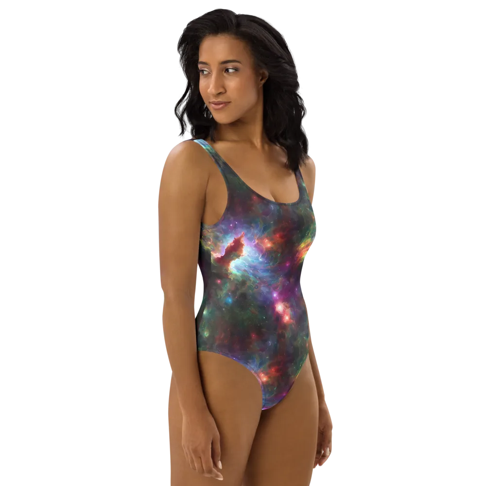 Astral Infusion on One-Piece Swimsuit — Right