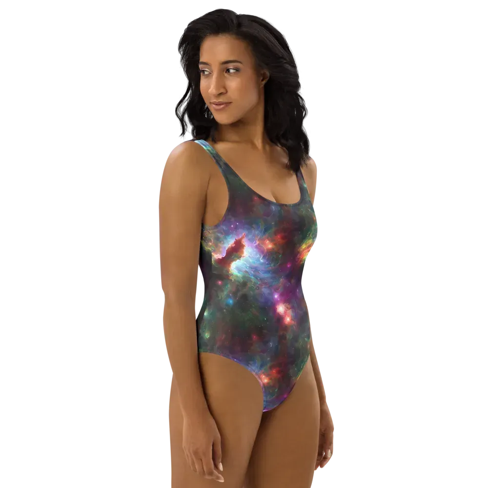 Astral Infusion on One-Piece Swimsuit — Right