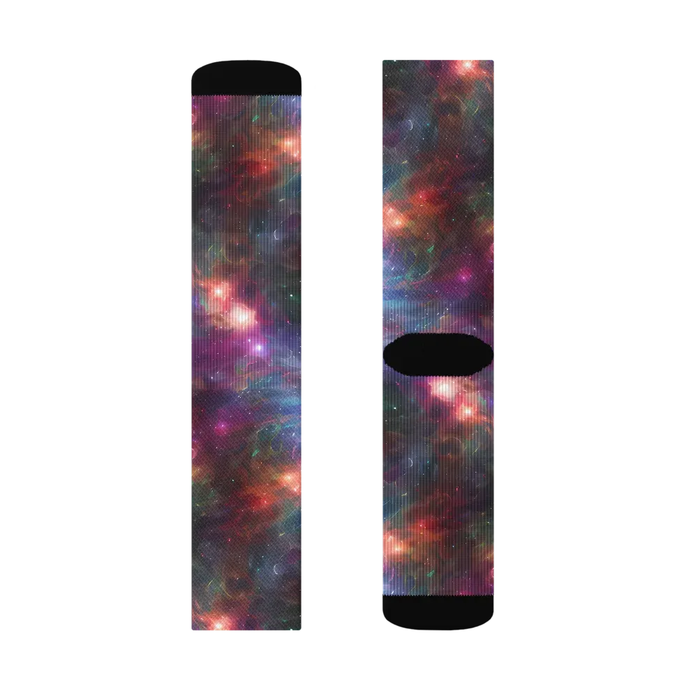 Astral Infusion on Socks — Right Sock