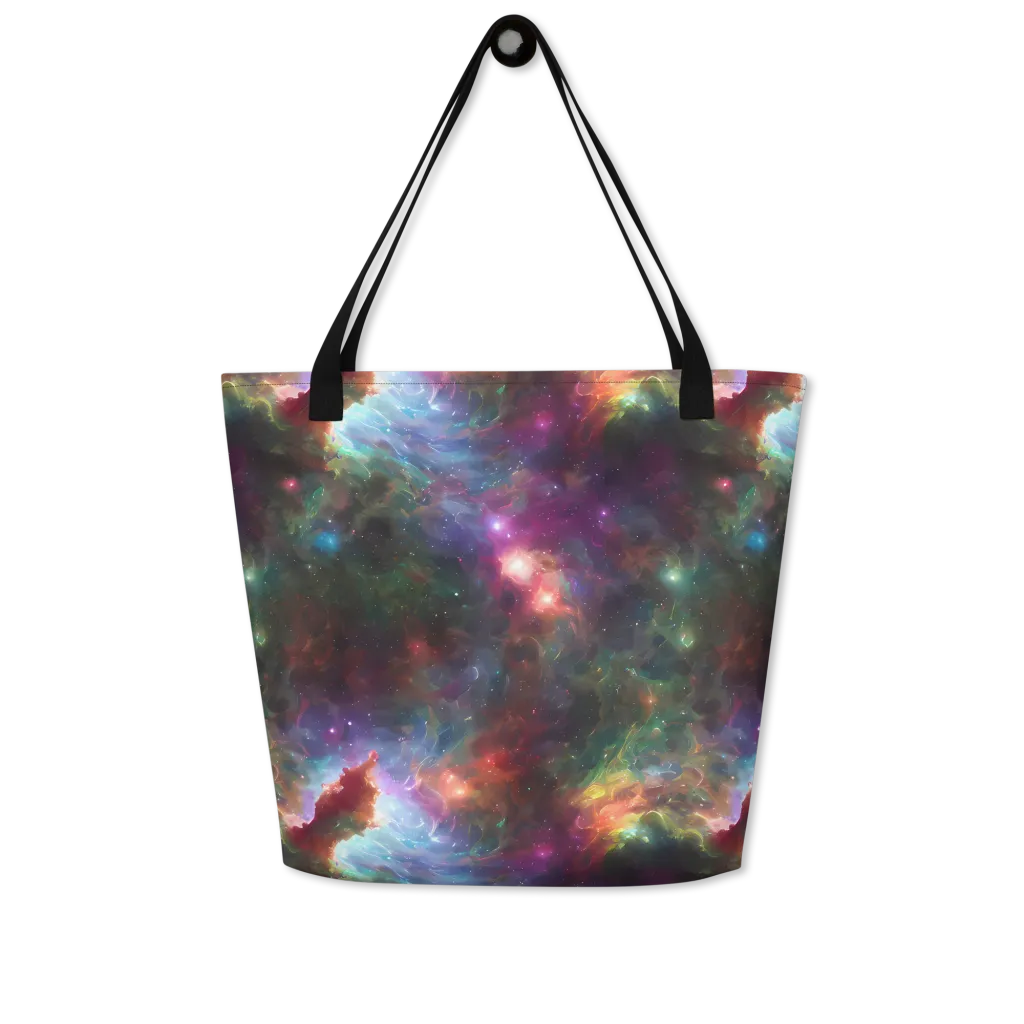 Astral Infusion on Large Tote Bag W/ Pocket — Front