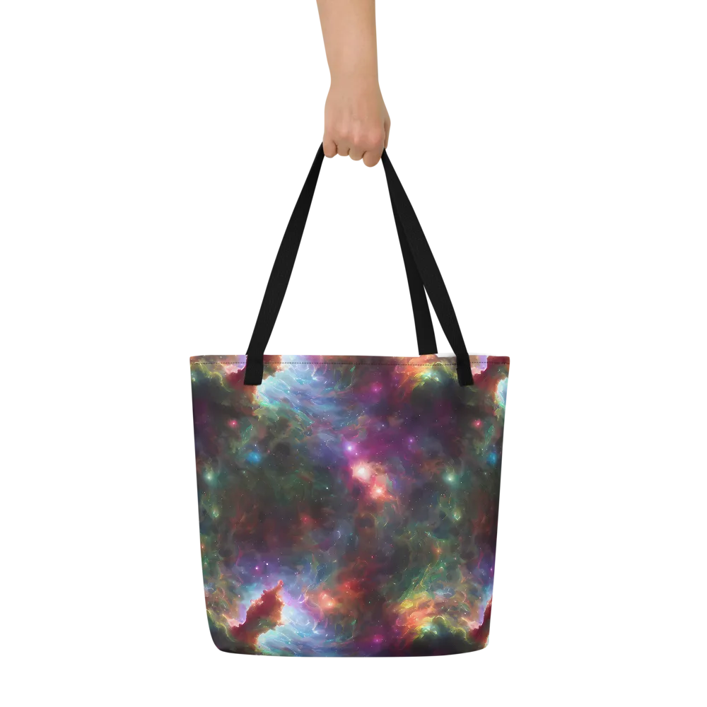 Astral Infusion on Large Tote Bag W/ Pocket — Front