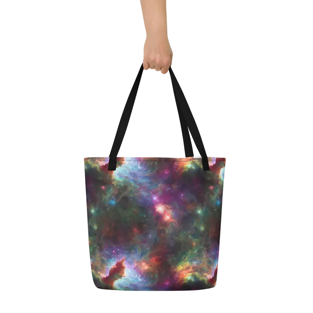 Astral Infusion on Large Tote Bag W/ Pocket — Front