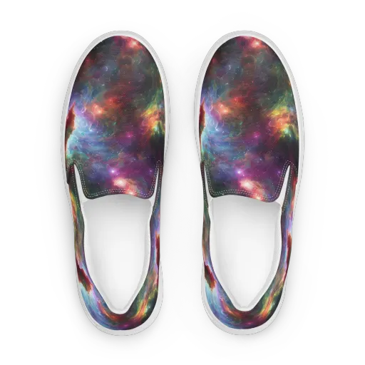 Astral Infusion on a Women's Slip-On Canvas Shoes