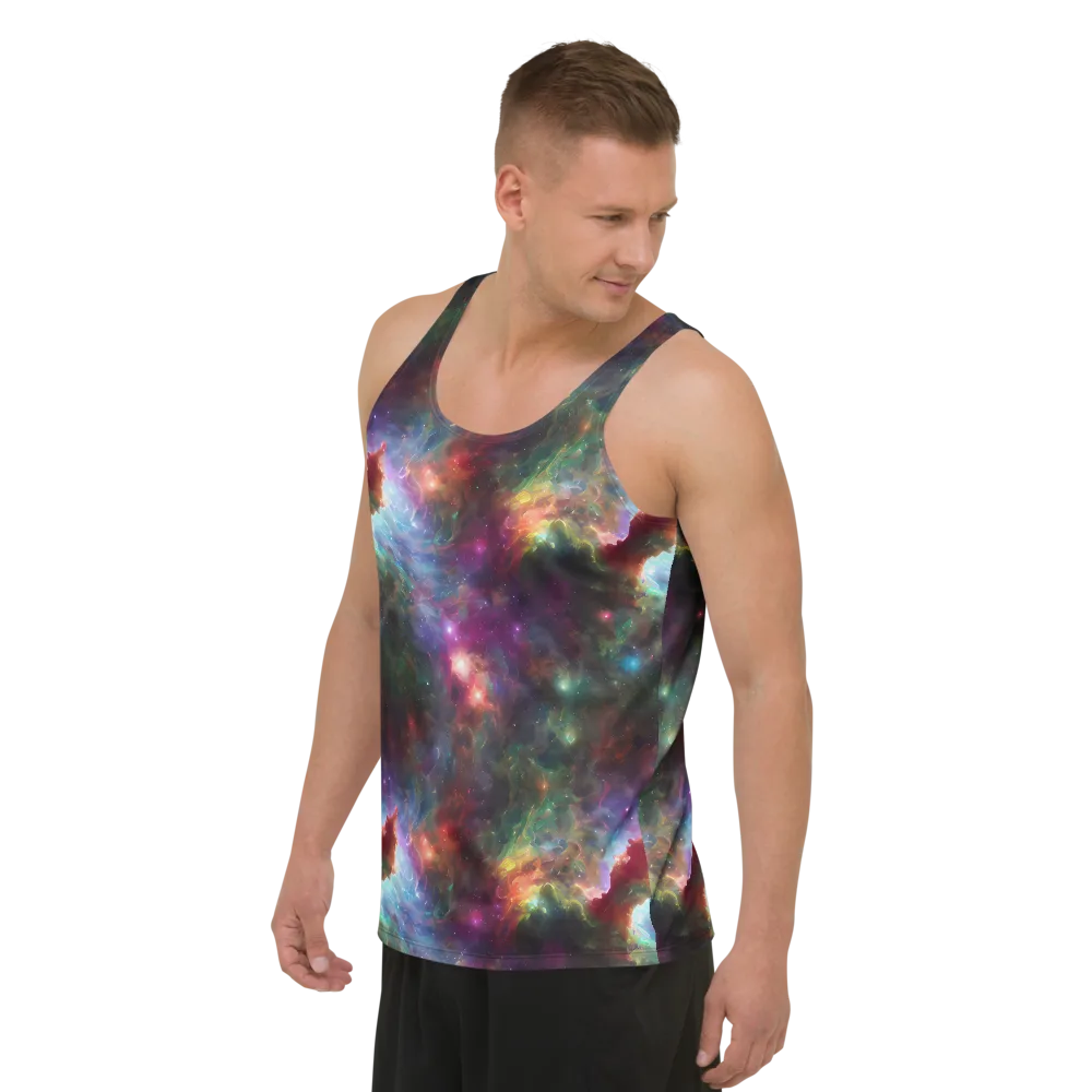 Astral Infusion on Men's Tank Top — Left Front