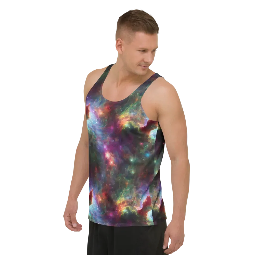 Astral Infusion on Men's Tank Top — Left Front