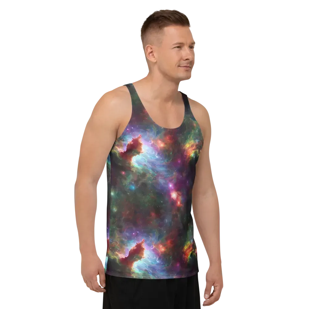 Astral Infusion on Men's Tank Top — Right Front