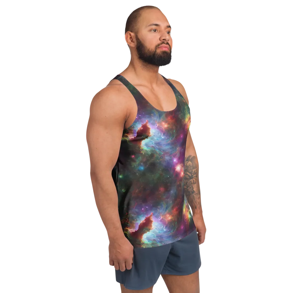 Astral Infusion on Men's Tank Top — Right Front