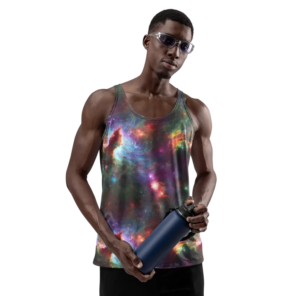 Astral Infusion on Men's Tank Top — Front