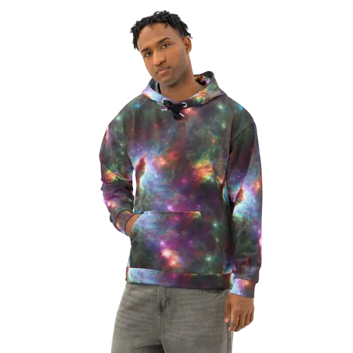 Astral Infusion on a Cotton Hoodie