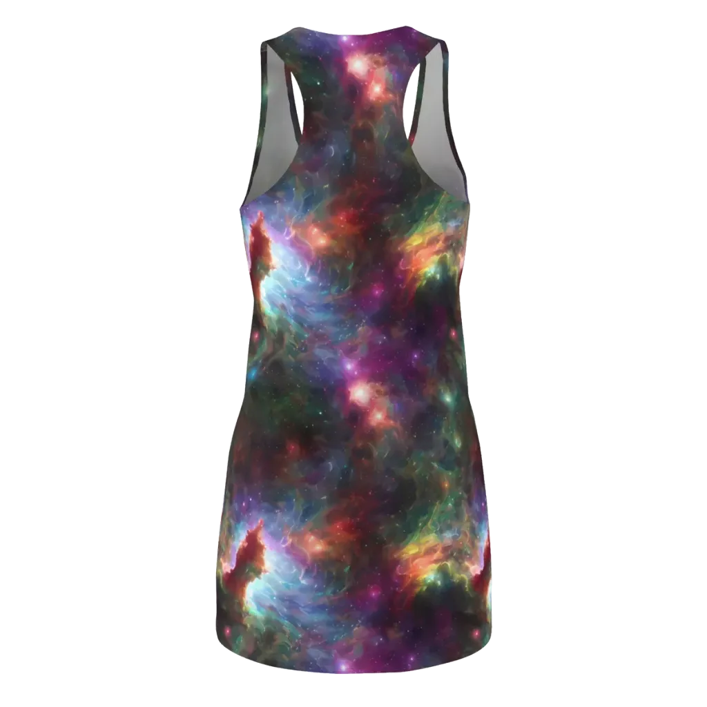 Astral Infusion on Racerback Dress — Back