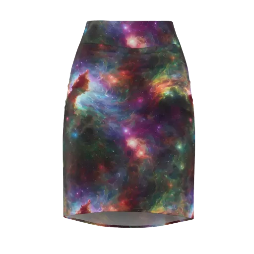 Astral Infusion on a Pencil Skirt