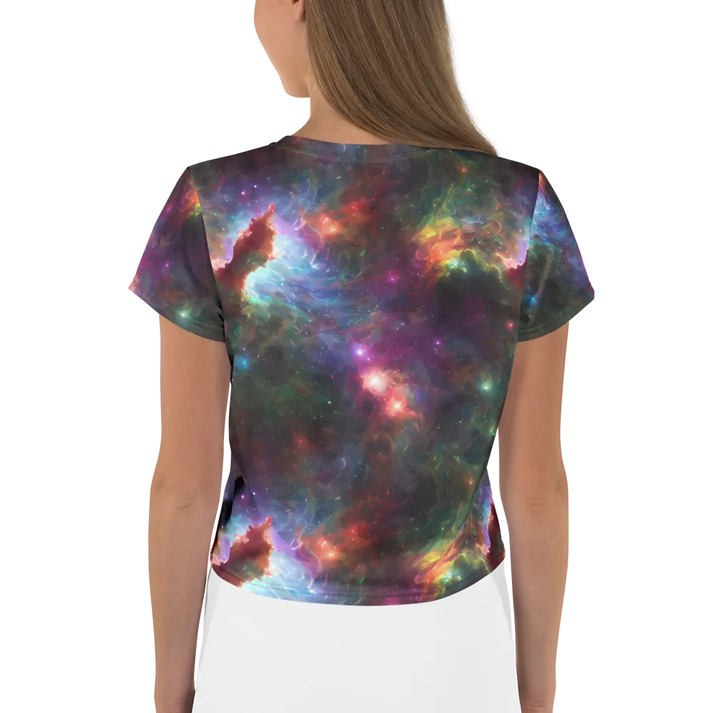 Astral Infusion on Crop Tee — Back