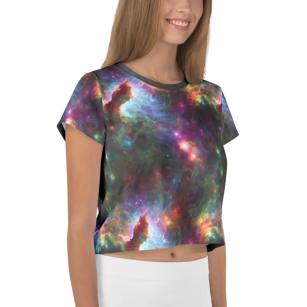 Astral Infusion on Crop Tee — Right