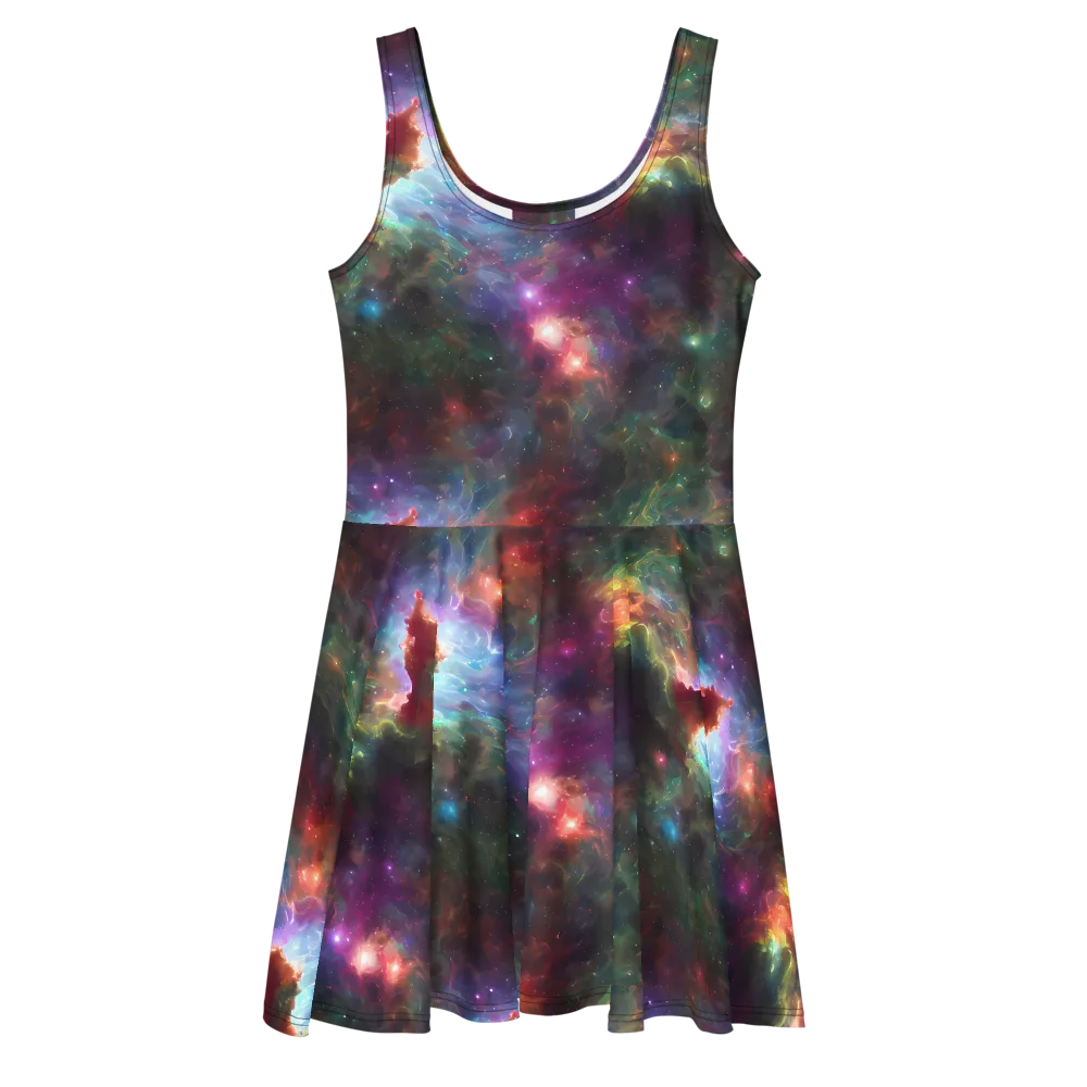 Astral Infusion on Skater Dress — Front
