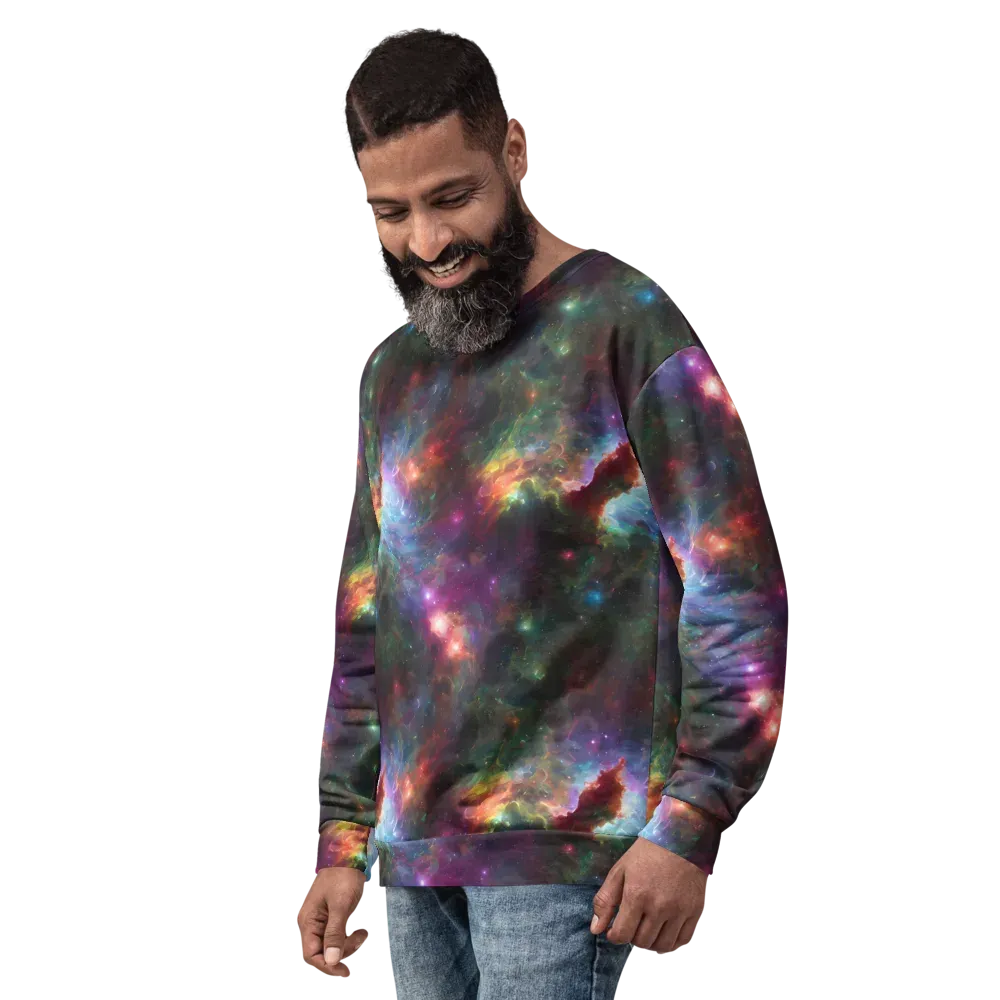 Astral Infusion on Sweatshirt — Left Front