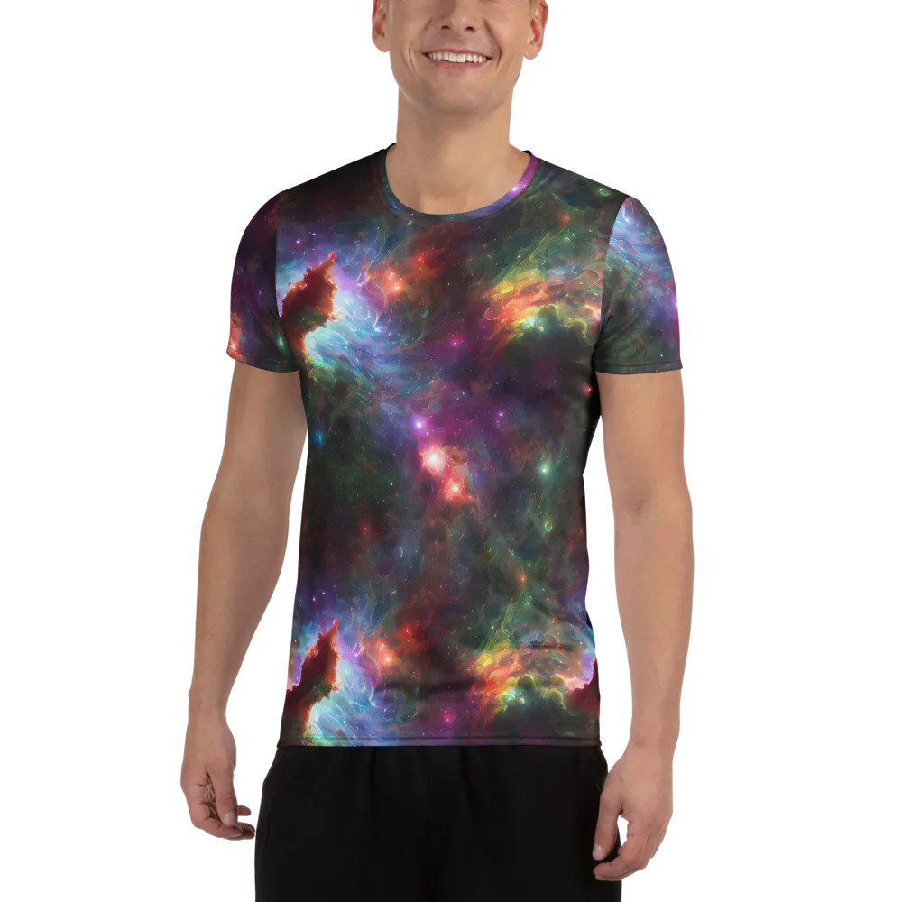 Astral Infusion on Men's Athletic T-Shirt — Front