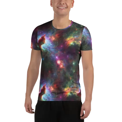 Astral Infusion on a Men's Athletic T-Shirt