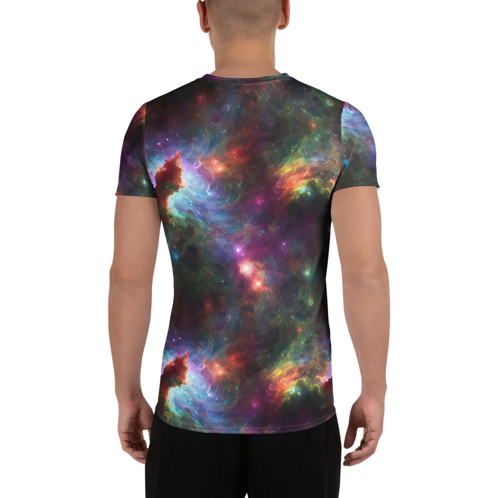 Astral Infusion on Men's Athletic T-Shirt — Back