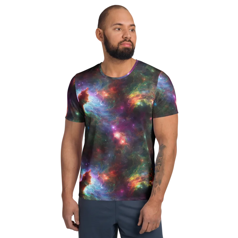 Astral Infusion on Men's Athletic T-Shirt — Front