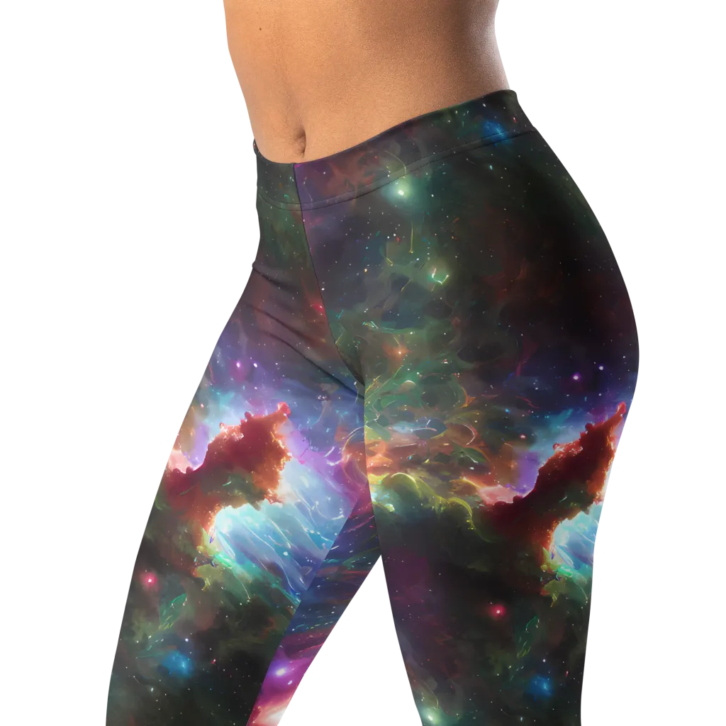 Astral Infusion on Leggings — Left Front