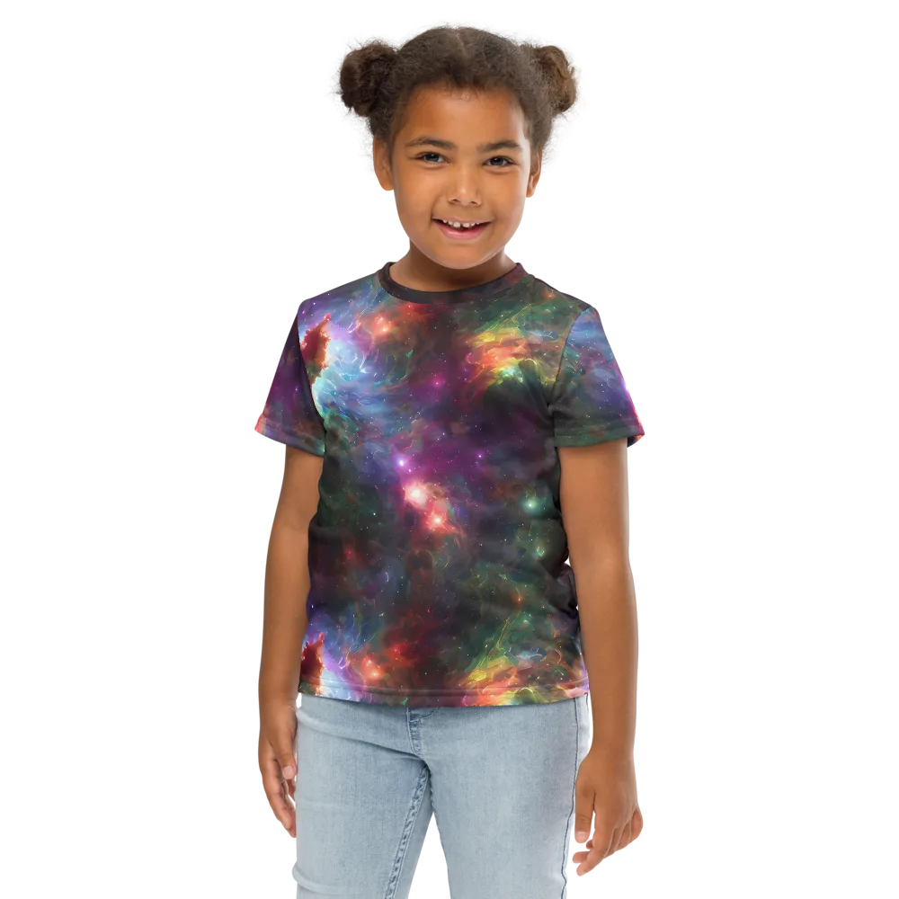Astral Infusion on Kids Crew Neck T-Shirt — Front