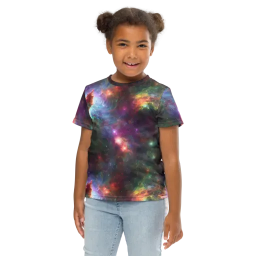 Astral Infusion on a Kids Crew Neck T-Shirt