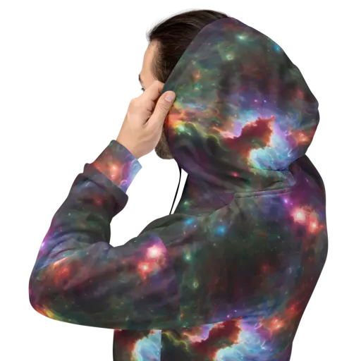 Astral Infusion on a Hoodie