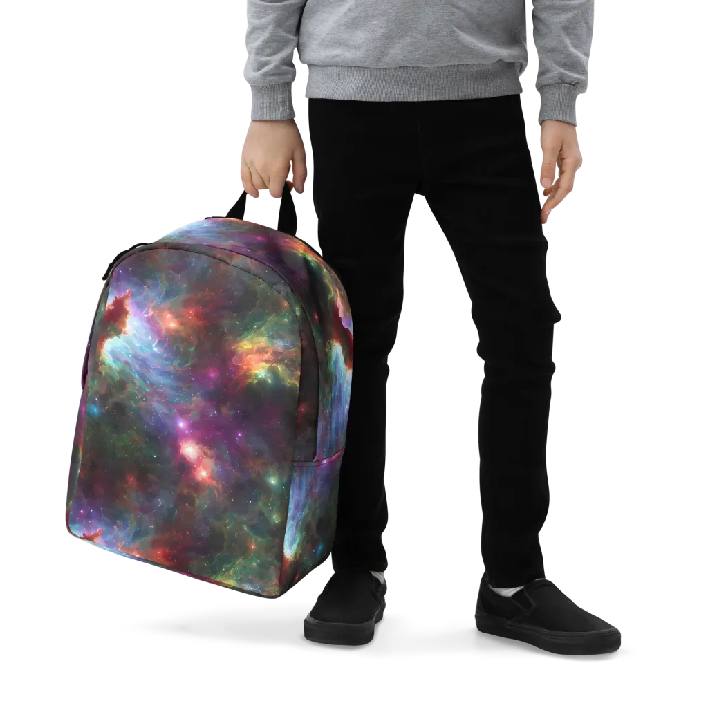 Astral Infusion on Minimalist Backpack — Zoomed-in