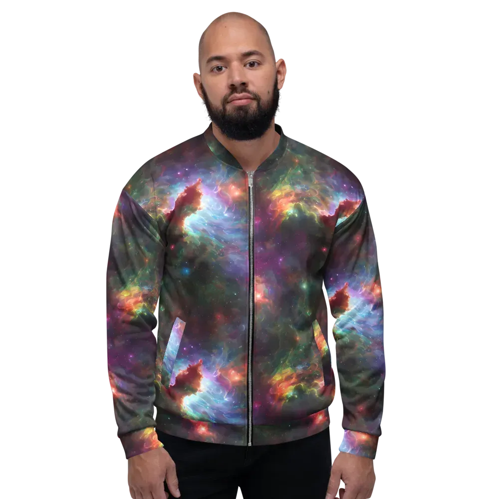 Astral Infusion on Bomber Jacket — Front