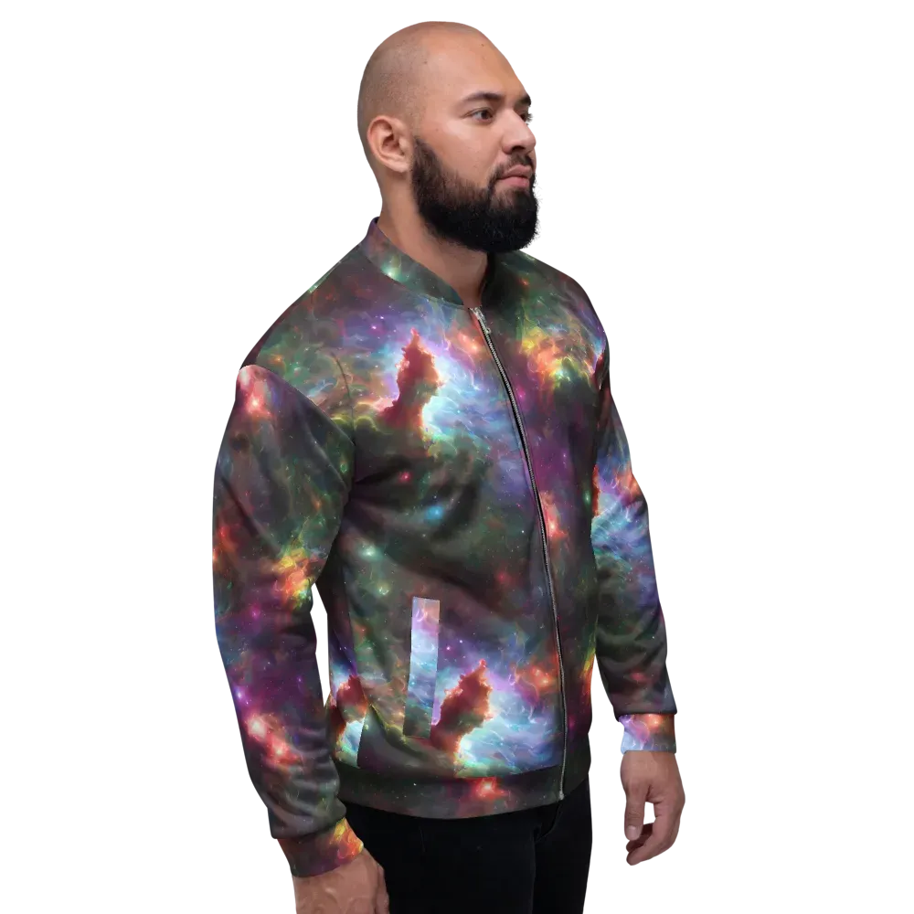 Astral Infusion on Bomber Jacket — Right