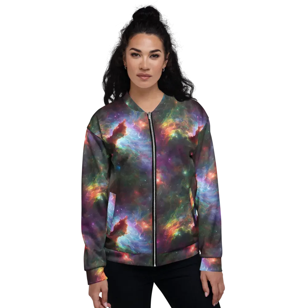 Astral Infusion on Bomber Jacket — Front