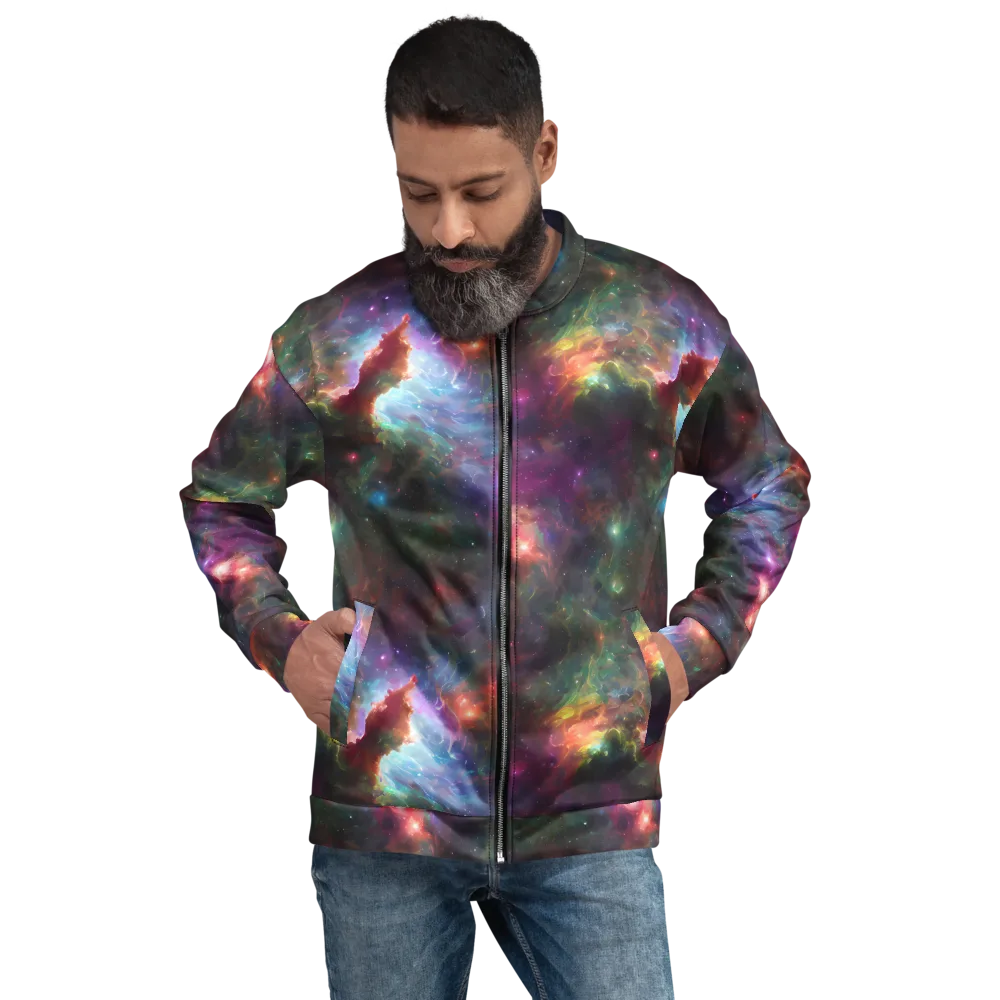 Astral Infusion on Bomber Jacket — Front
