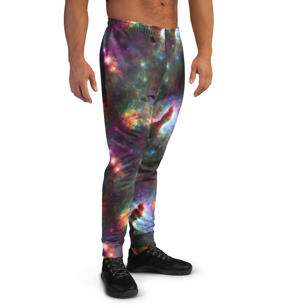 Astral Infusion on Men's Joggers — Right