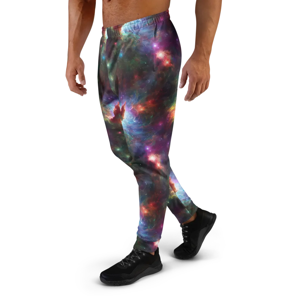 Astral Infusion on Men's Joggers — Left