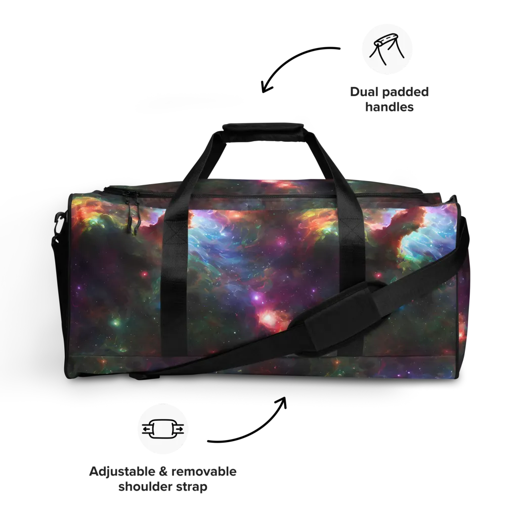 Astral Infusion on Duffle Bag — Front